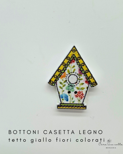 Bottoni CASETTA in legno