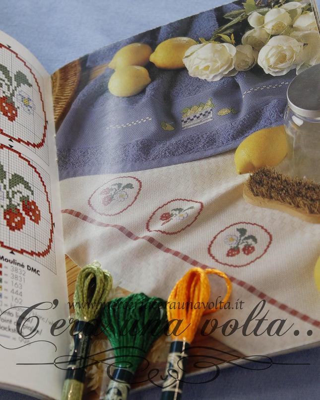 Manuale Punto Croce cucina DMC