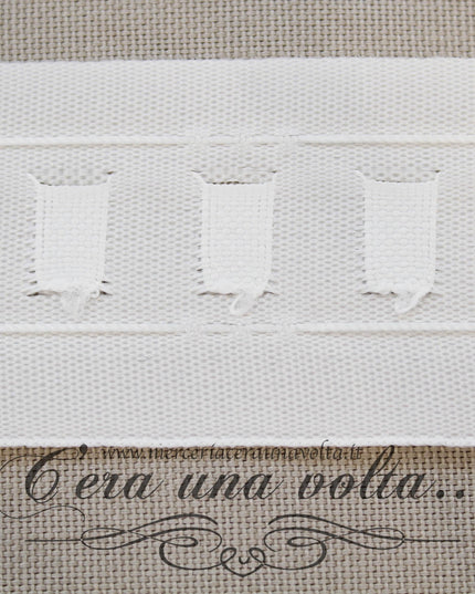 Fettuccia per tende H cm 4,5