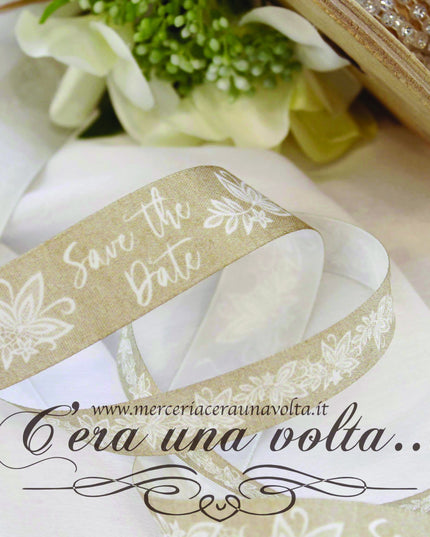 Nastro Taffetà Save The Date