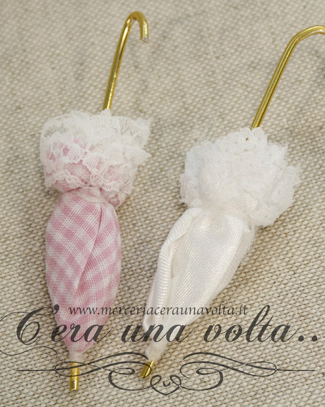 Coppia ombrelli in miniatura