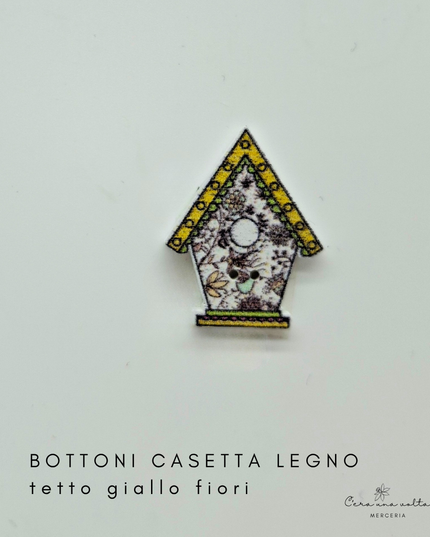 Bottoni CASETTA in legno