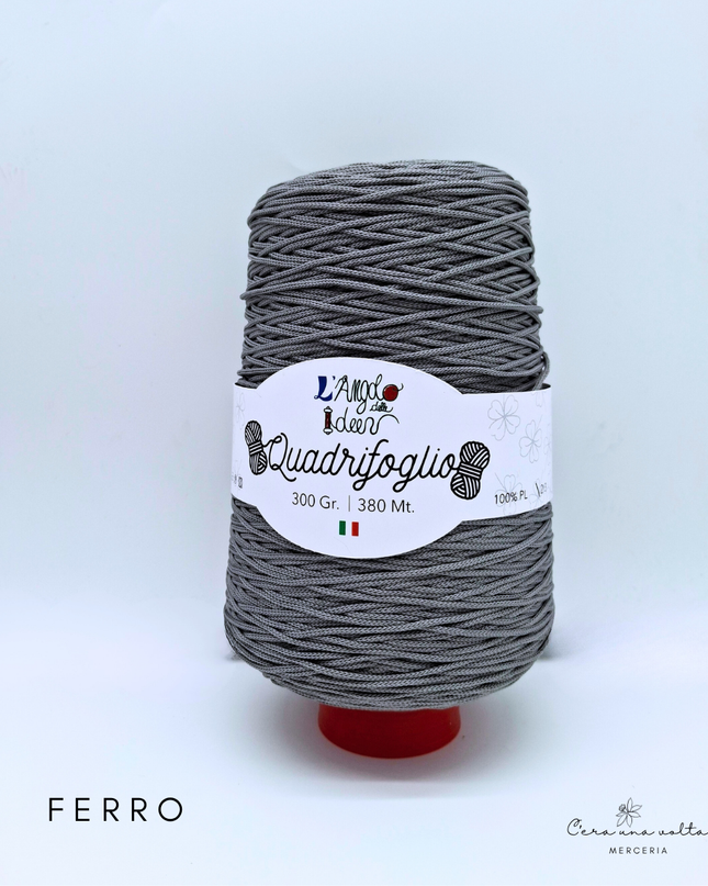 Quadrifoglio – Fettuccia tonda per borse e accessori