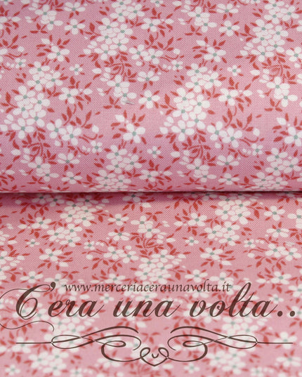Tessuto Provenzale Magic of Pink Flowers