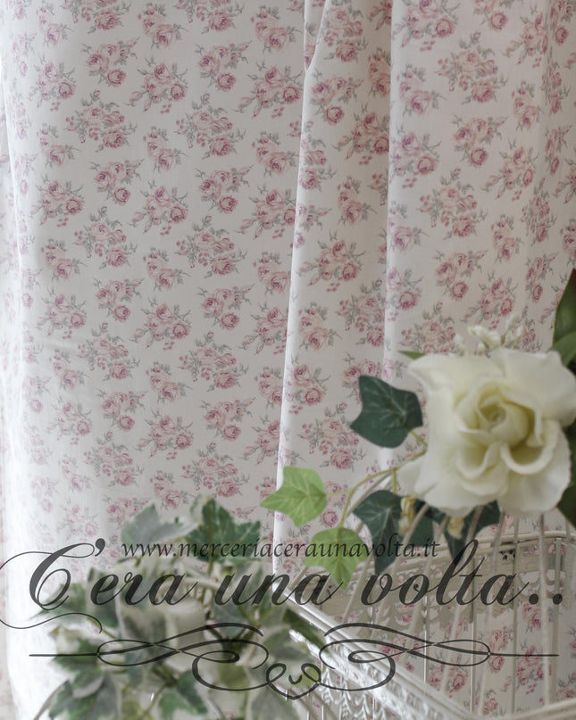 Tessuto per tende Shabby Rose