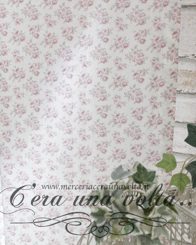 Tessuto per tende Shabby Rose
