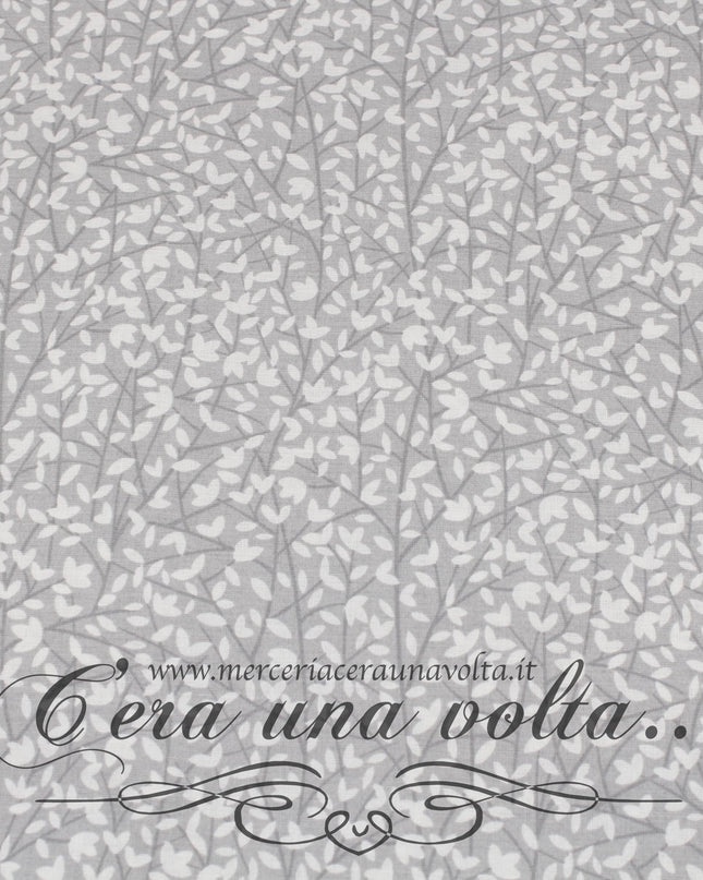 Tessuto per tende Grigio Seta