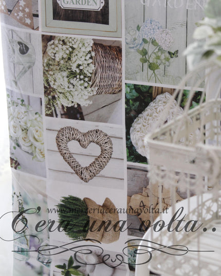 Tessuto per tende Cottage