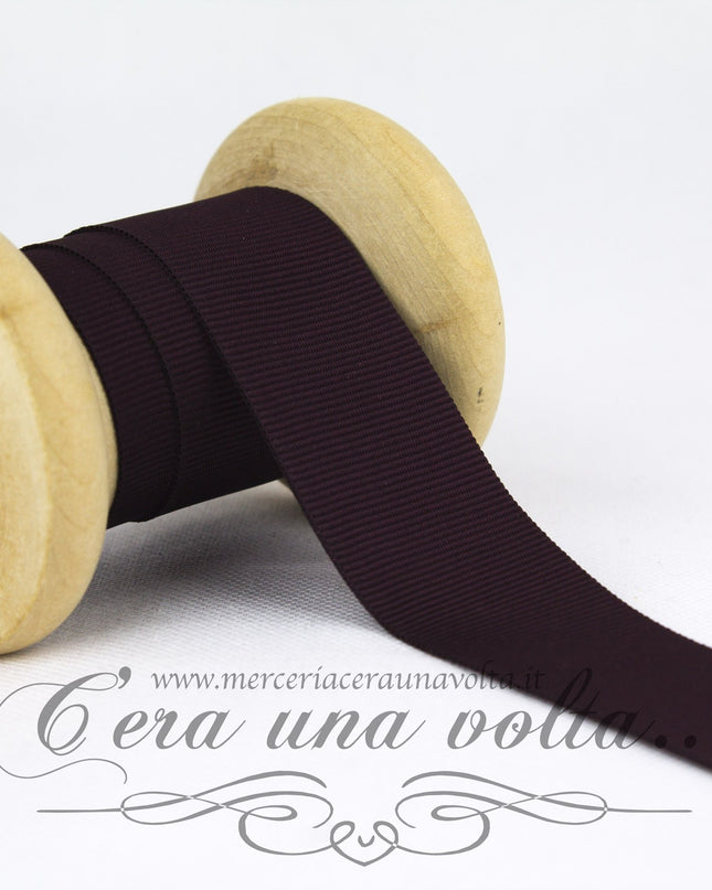 Nastro Gros grain ( Canetè ) di raso cm 2,5