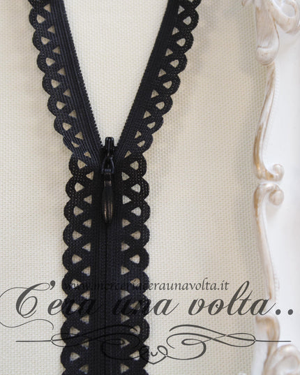 Lampo fissa cm 40 in pizzo