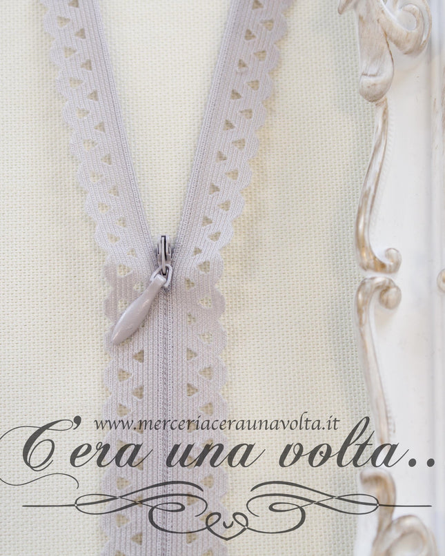 Lampo fissa cm 40 in pizzo