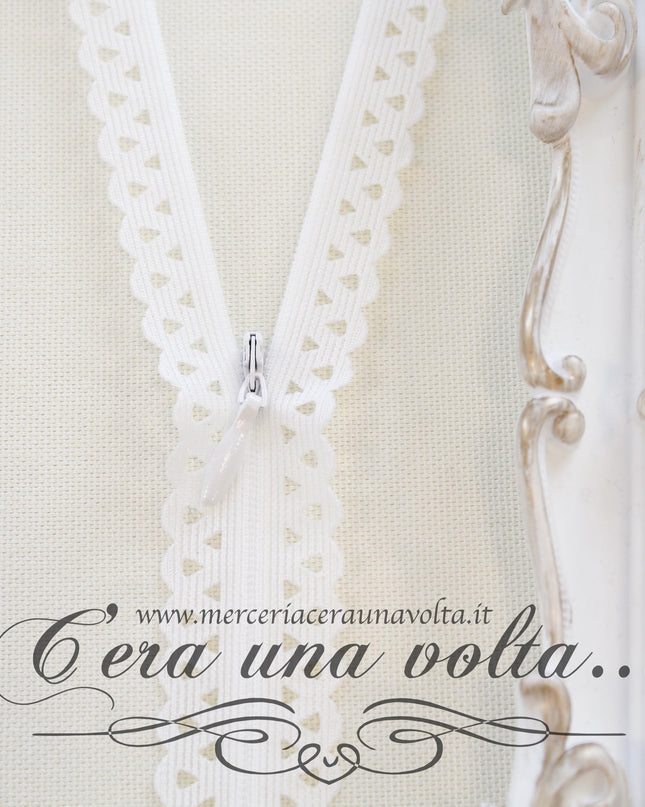 Lampo fissa cm 40 in pizzo