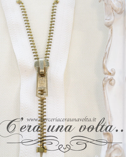 Zip metallo da cm 10 a cm 12