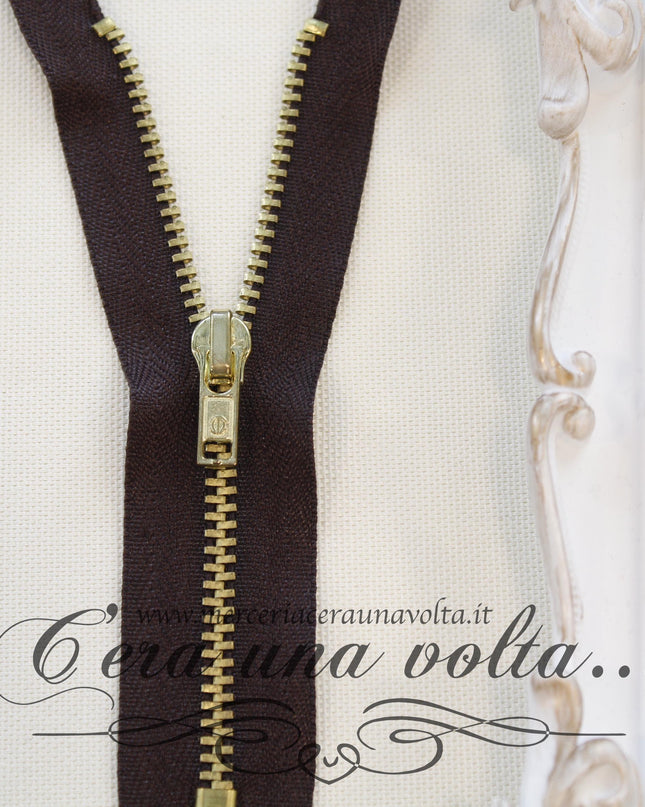 Zip metallo da cm 10 a cm 12