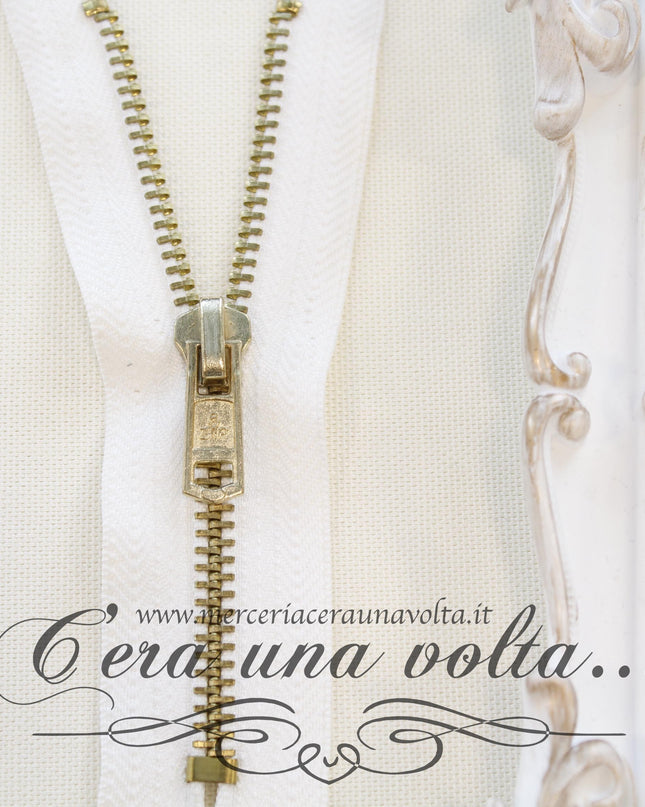 Zip metallo da cm 14 a cm 16