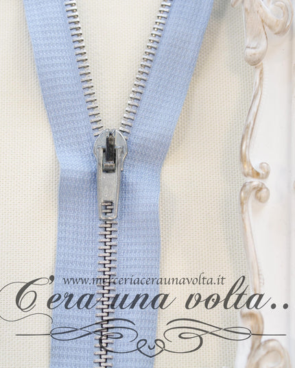 Zip metallo da cm 18 a cm 20