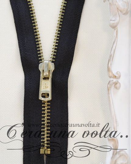 Zip metallo da cm 18 a cm 20