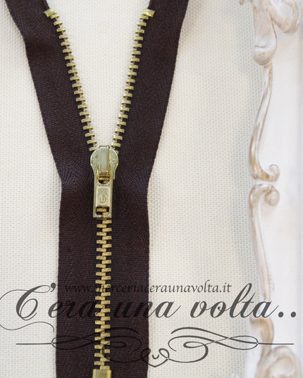 Zip metallo da cm 18 a cm 20