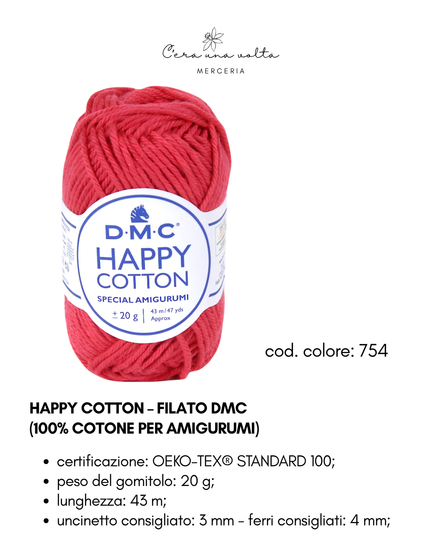 Happy Cotton – Filato DMC (100% cotone per amigurumi)