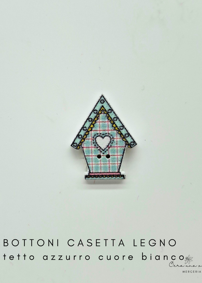 Bottoni CASETTA in legno