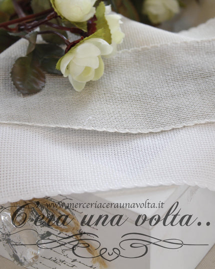 Bordo aida in Lino cm 9