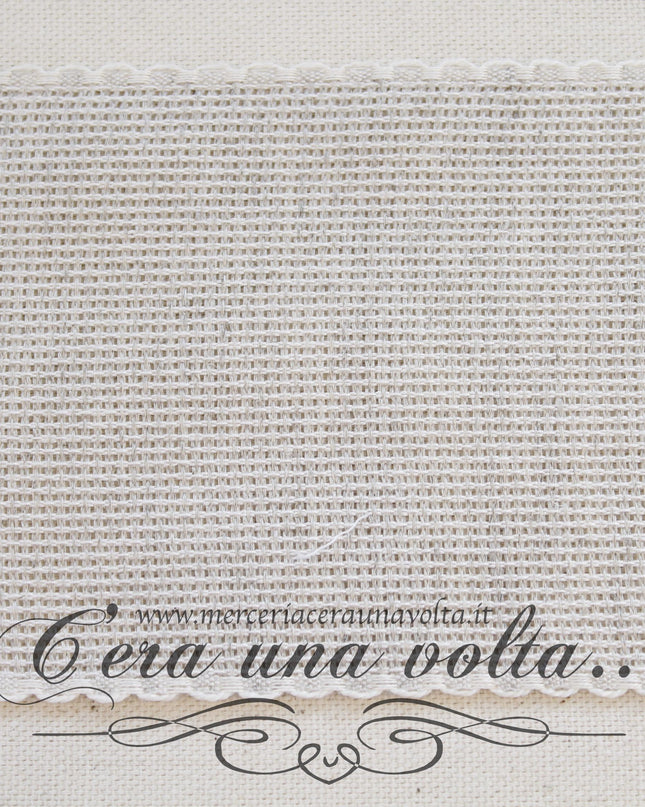 Bordo aida in Lino cm 9