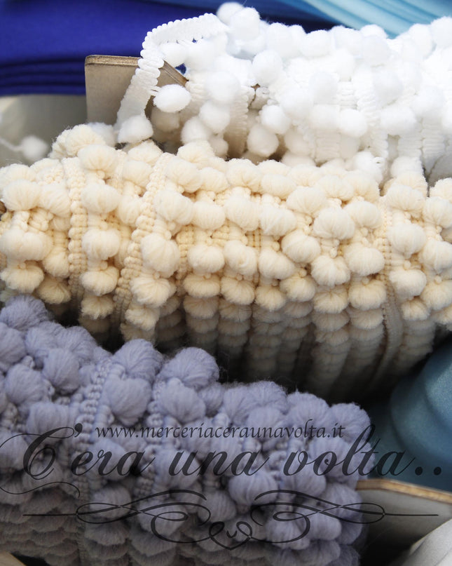 Fettuccia pom pom
