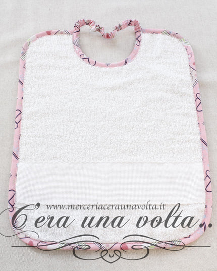 Bavaglino asilo con elastico Lady