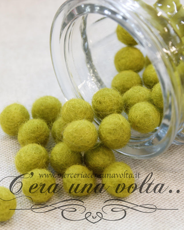 Palline in feltro Ø 10 mm