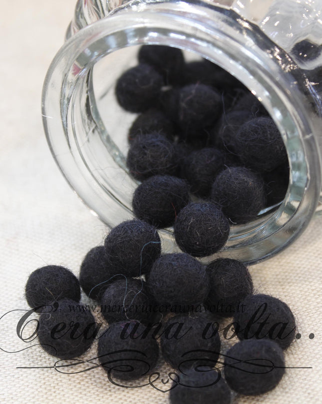 Perle in feltro Ø 15 mm