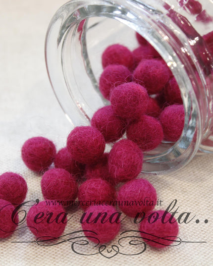 Perle in feltro Ø 15 mm