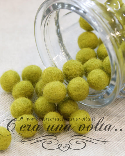 Perle in feltro Ø 15 mm