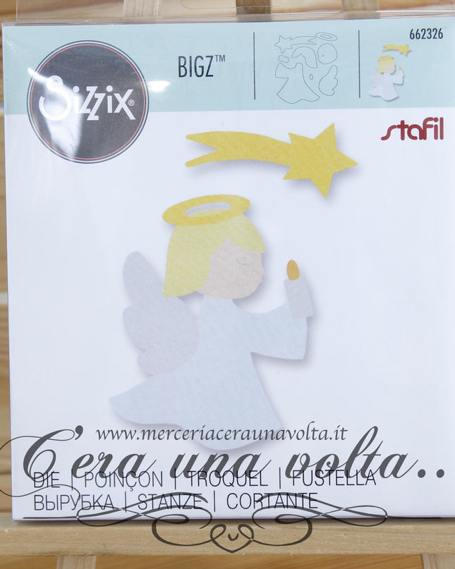 Fustella Bigz Die Angel With Candle By Ellison SX 662326