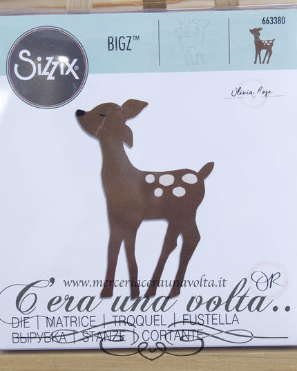 Fustella Bigz Retro Deer By Olivia Rose SX 663380