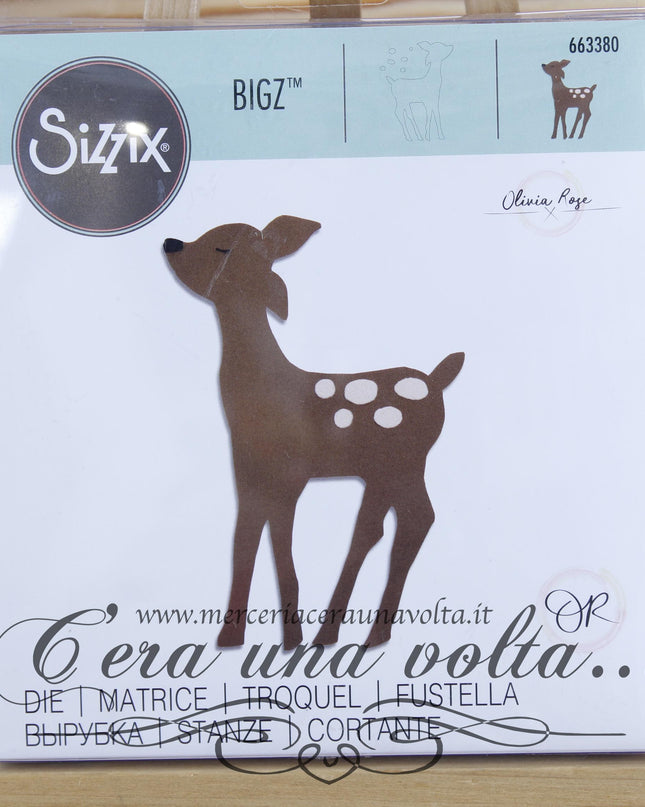 Fustella Bigz Retro Deer By Olivia Rose SX 663380
