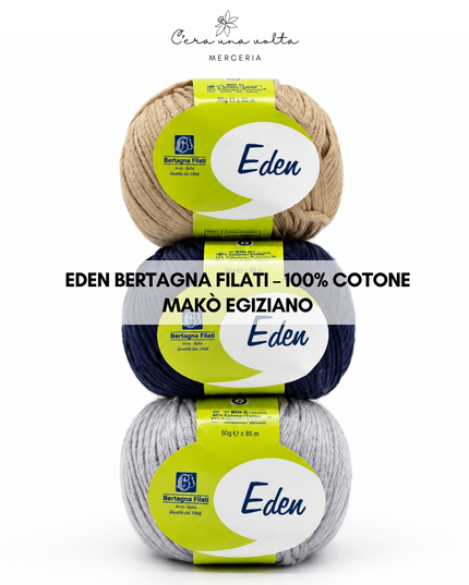 Eden Bertagna Filati – 100% cotone Makò egiziano
