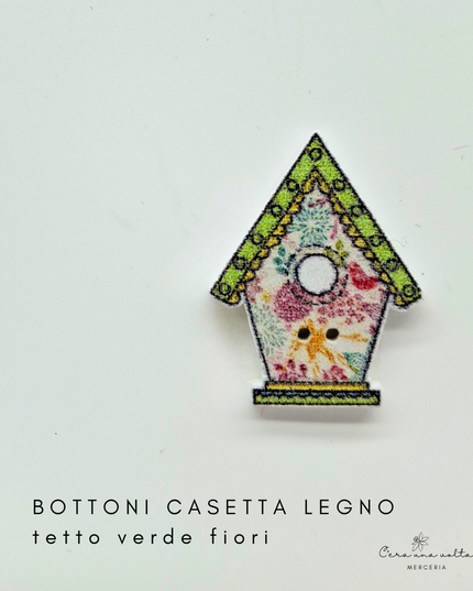 Bottoni CASETTA in legno
