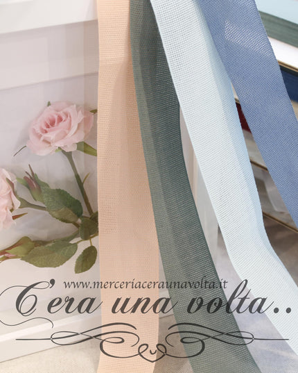 Nastro in garza di cotone  cm 4