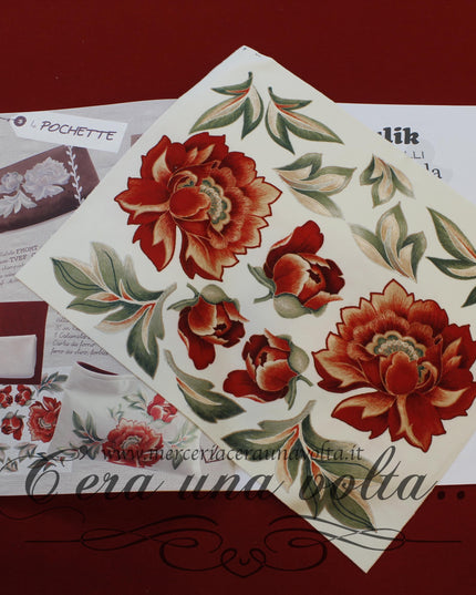 Velluto Stampato Red Passion