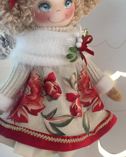 Velluto Stampato Red Passion