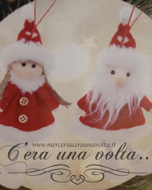 Kit cucito Babbo Natale e Signora