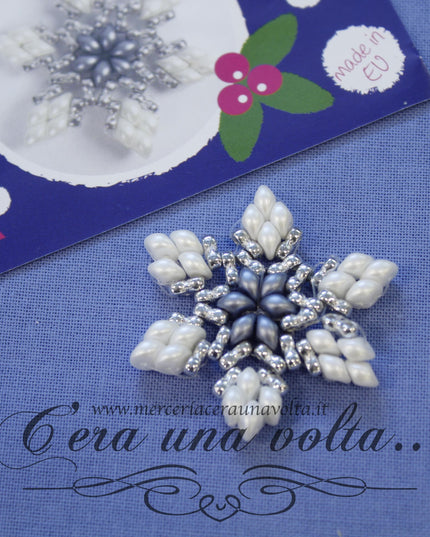 Kit Decorazioni con perline Stella di Natale