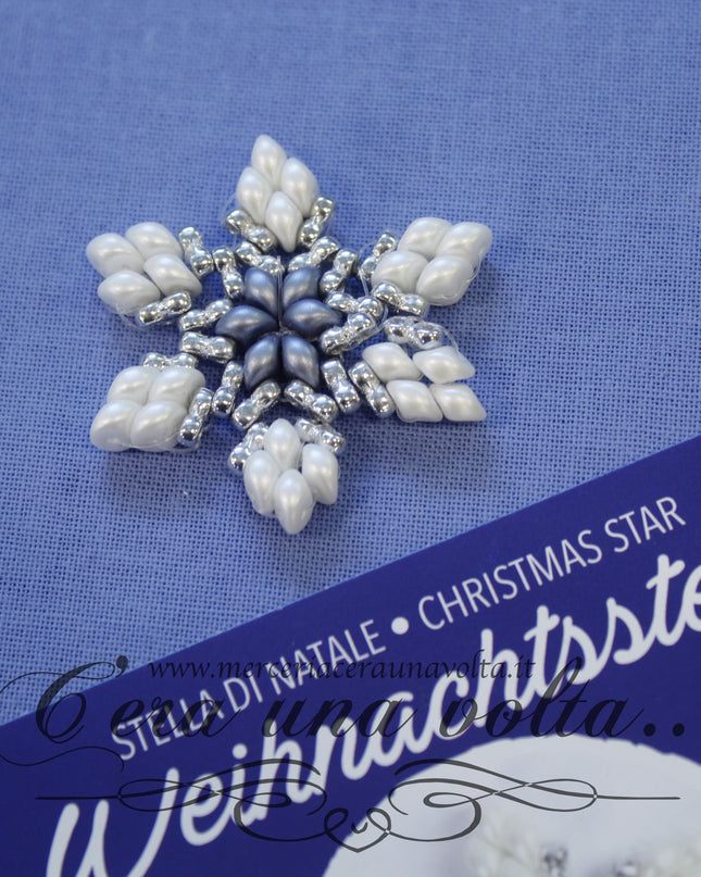 Kit Decorazioni con perline Stella di Natale