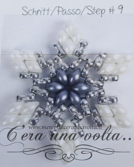 Kit Decorazioni con perline Stella di Natale