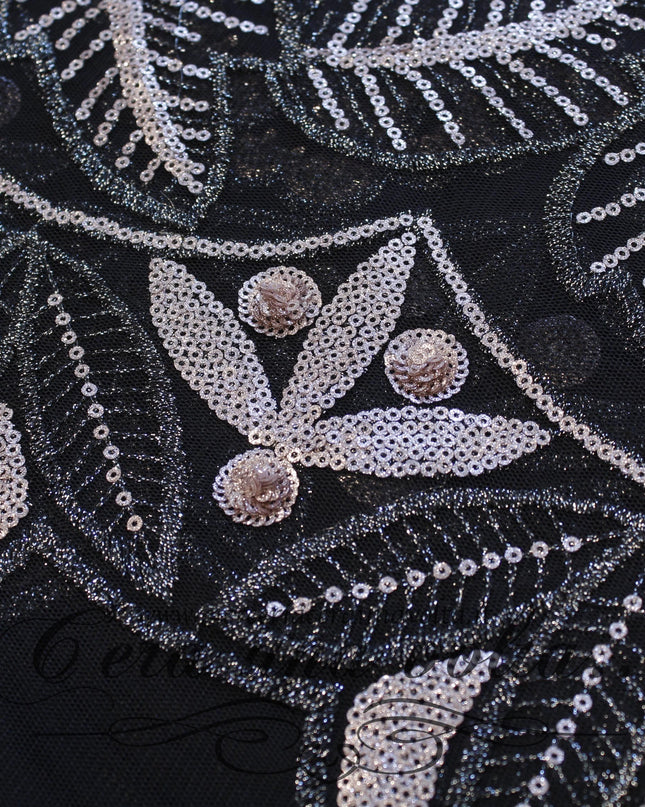 Tessuto in Tulle Paillettes