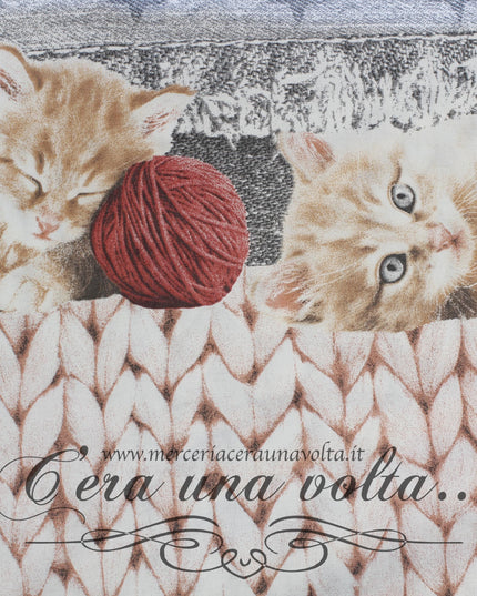 Tessuto per lenzuola Cat