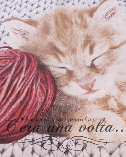Tessuto per lenzuola Cat