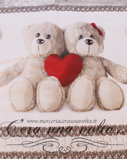 Tessuto per lenzuola Teddy