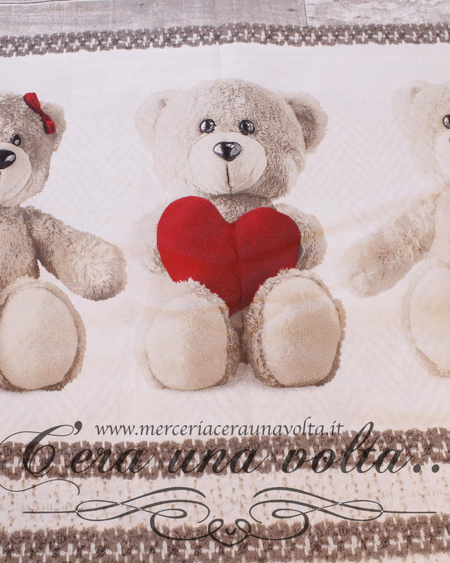 Tessuto per lenzuola Teddy