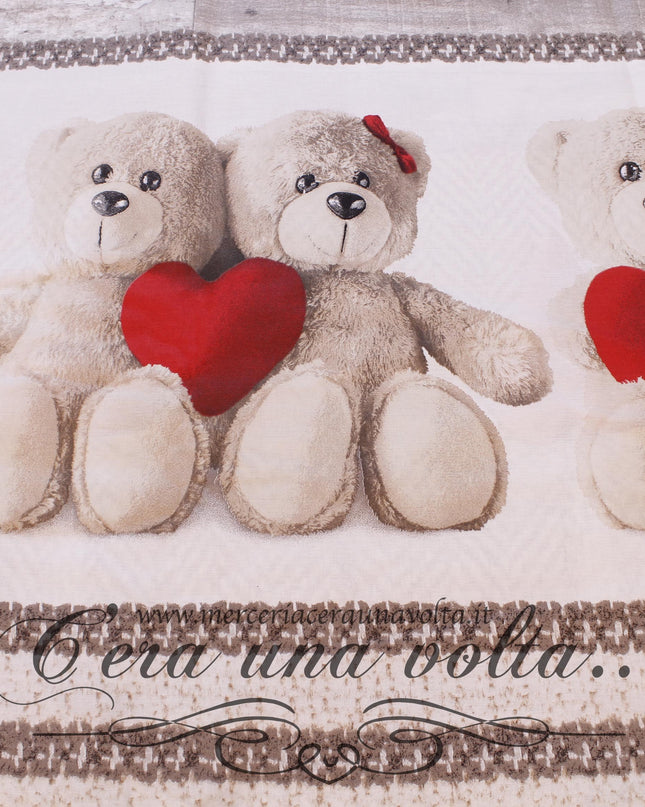 Tessuto per lenzuola Teddy